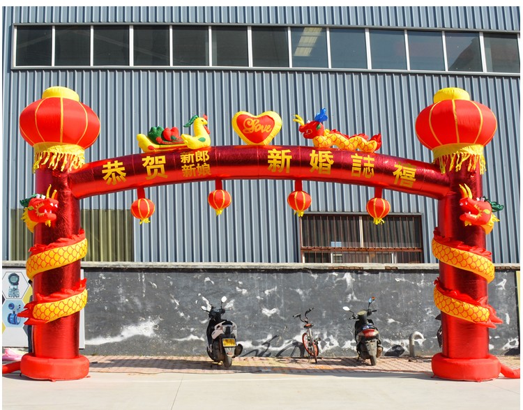 保定开业充气立柱定制